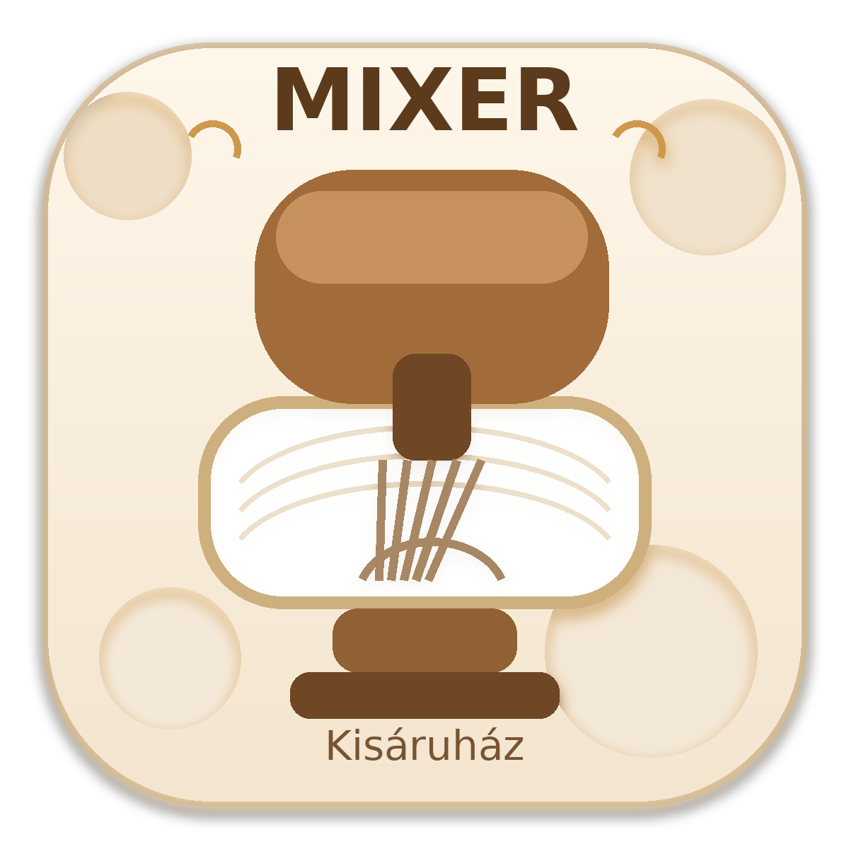 Mixer Kisáruház logó